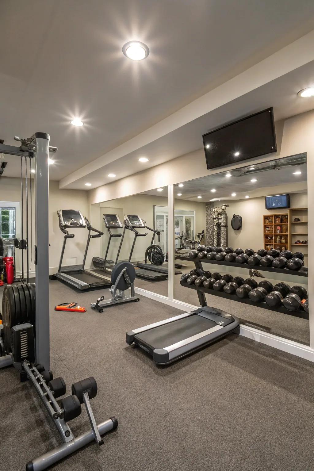 Sustain an active and healthy way of life with a convenient home fitness setup.