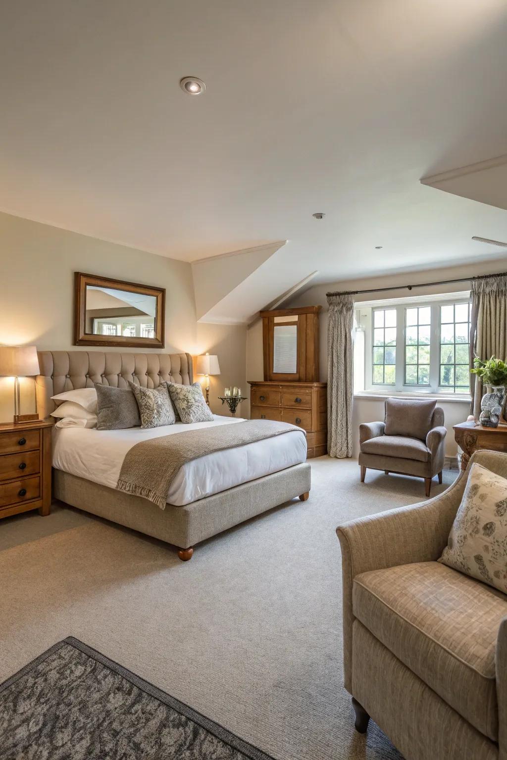 Clearly defined zones add structure and purpose to your space.