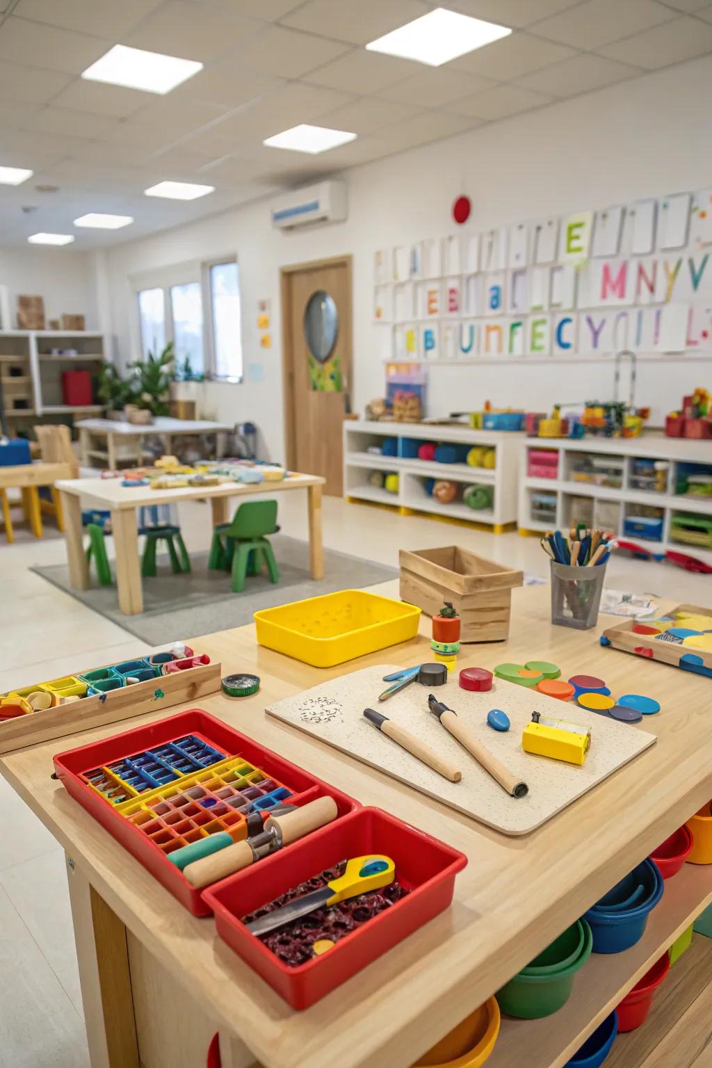 Inspire innovation and creativity with a well-equipped maker space.