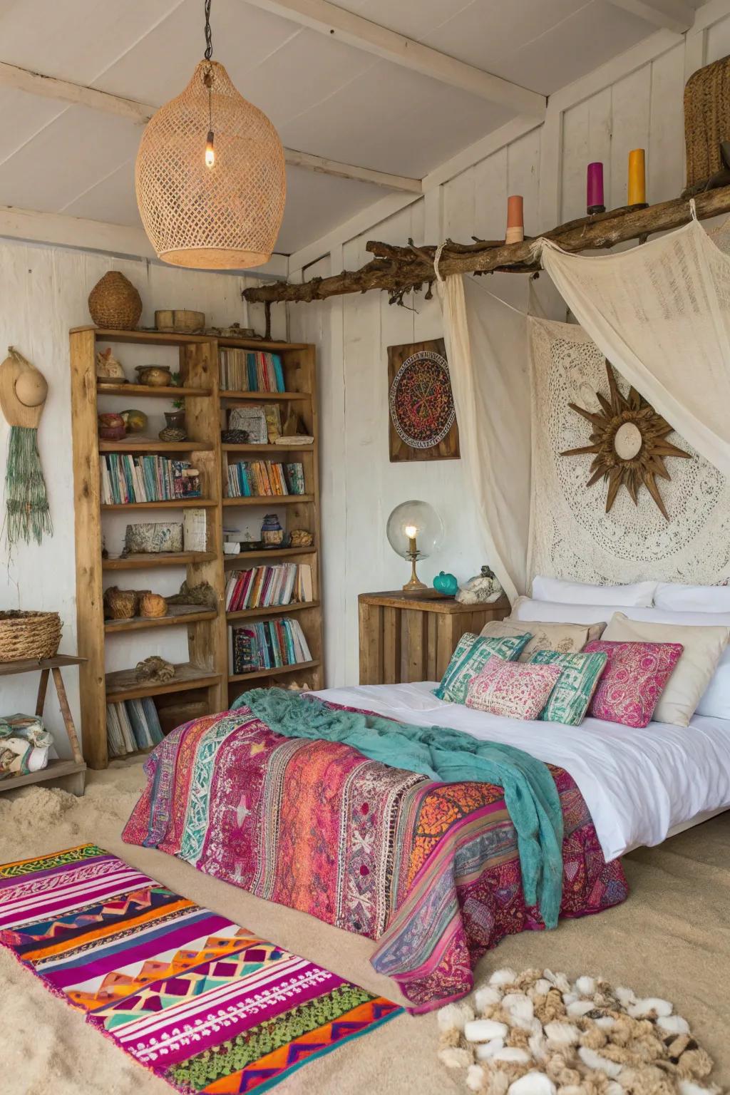 Personal accents create a unique and welcoming atmosphere.