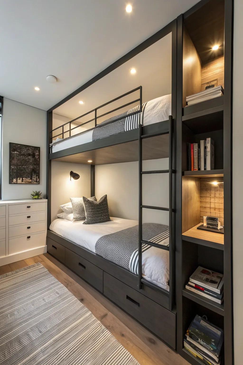 Embracing the sophistication of minimalism.