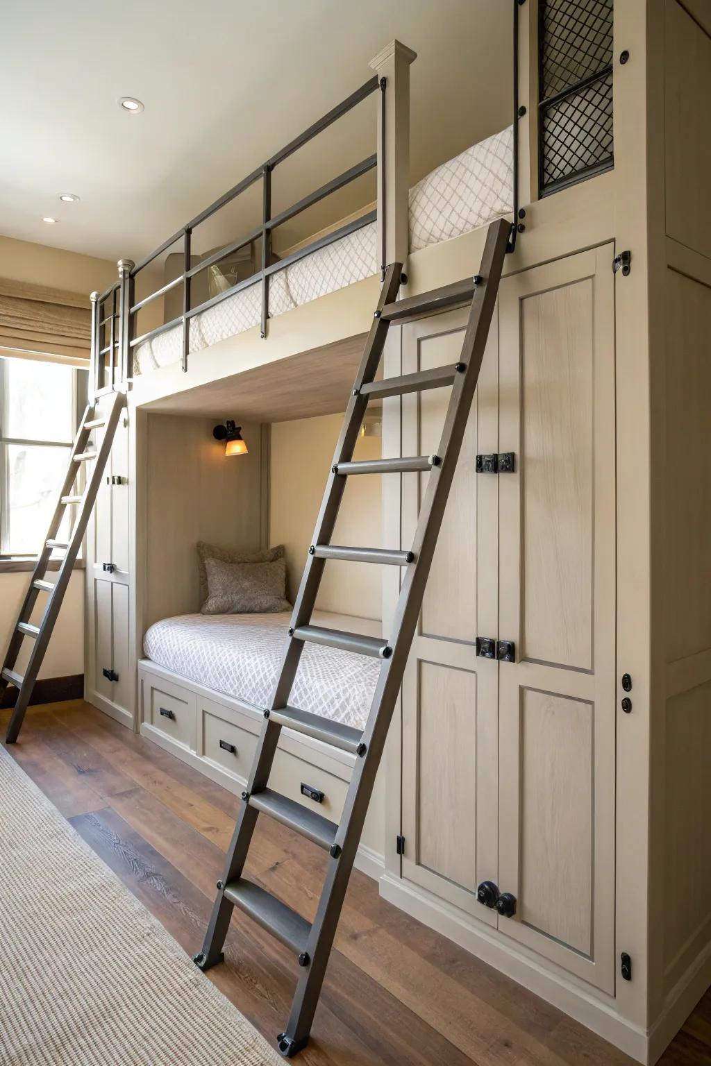 Safe and sound: making sure bunk beds are safe for everyone.