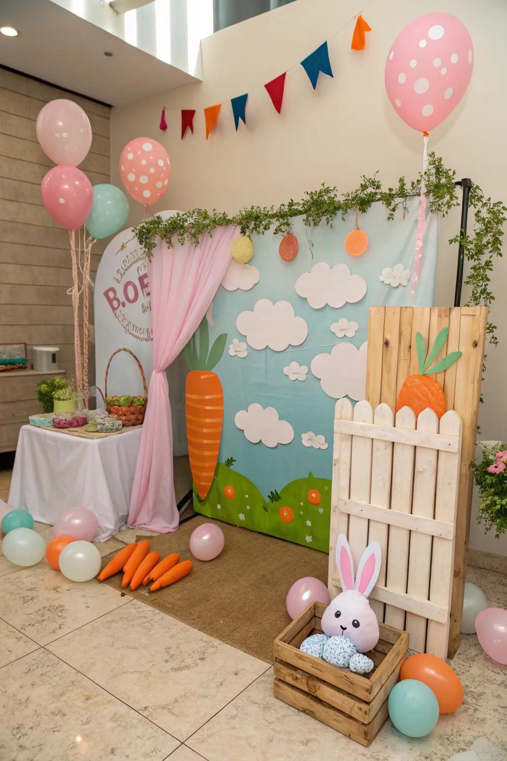 A fun rabbit-inspired photo spot for capturing memories.