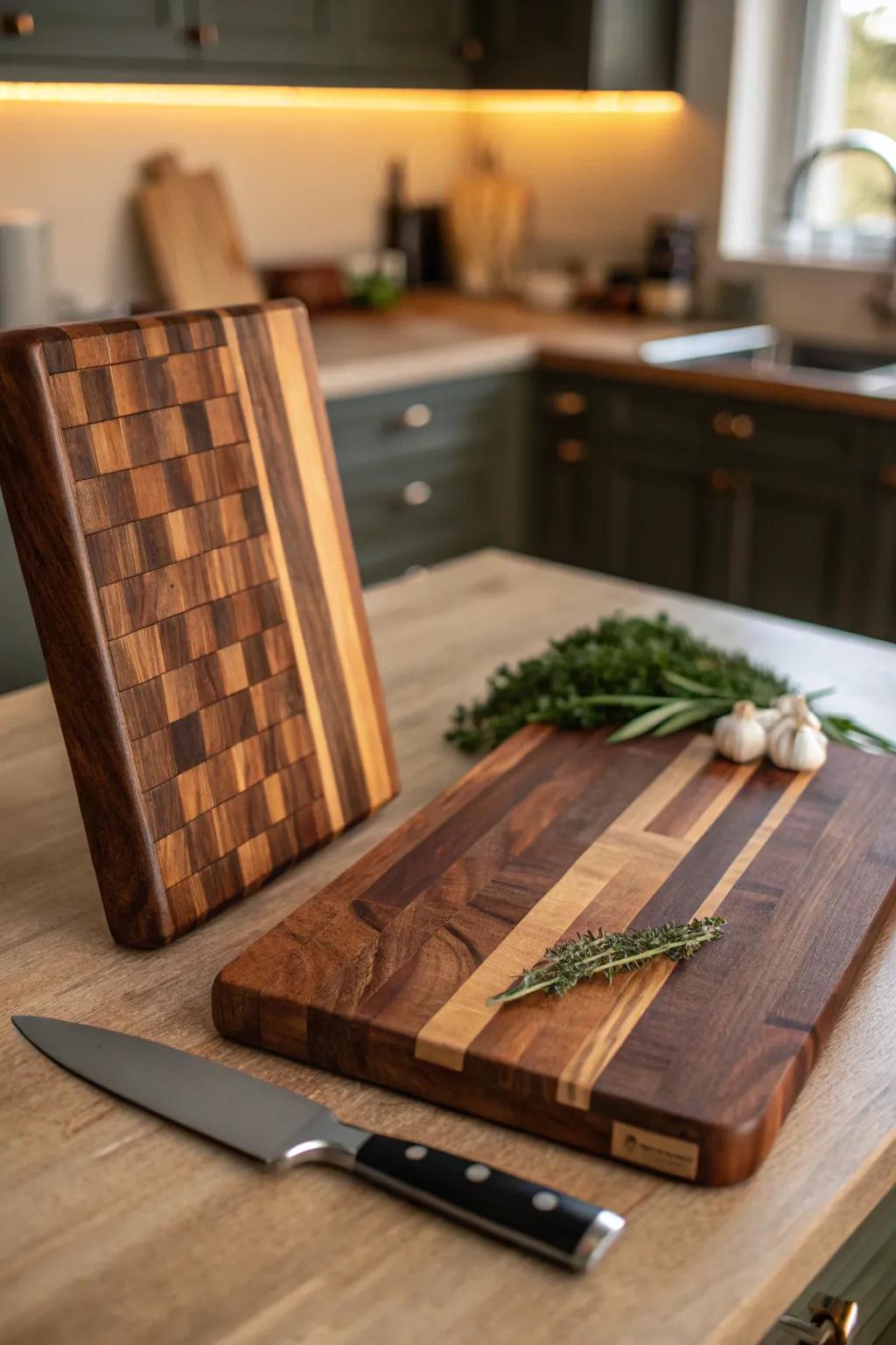 Become imaginative with DIY timber block ventures that incorporate individual flair to your kitchen. #DIYProjects #CreativeCrafts #TimberBlock