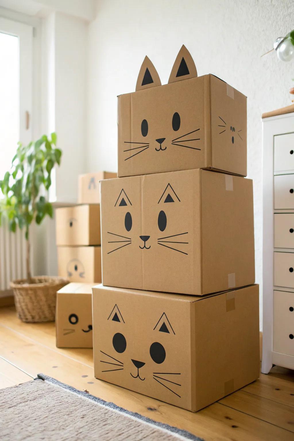 A corrugated container kingdom that’s both enjoyable and budget-friendly.