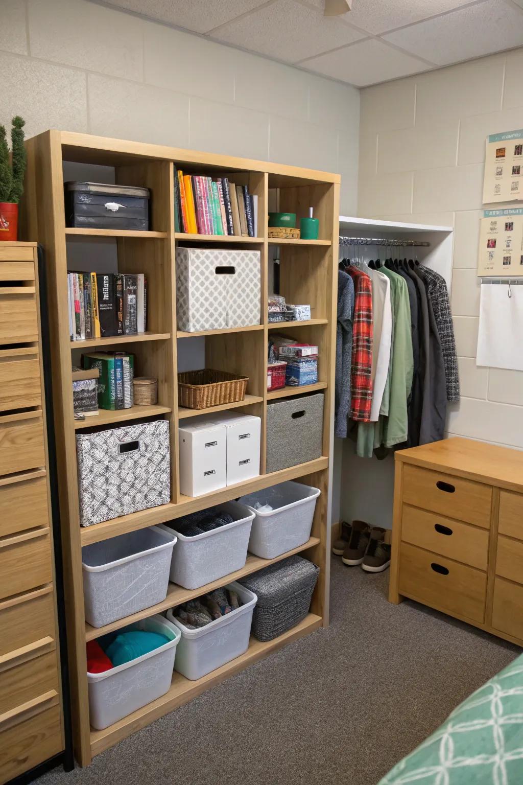 Ingenious storage solutions can save space and stress.