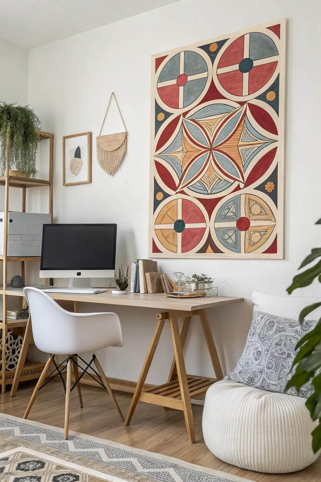 Symmetrical arrangements introduce a contemporary and refined appeal to your decor.