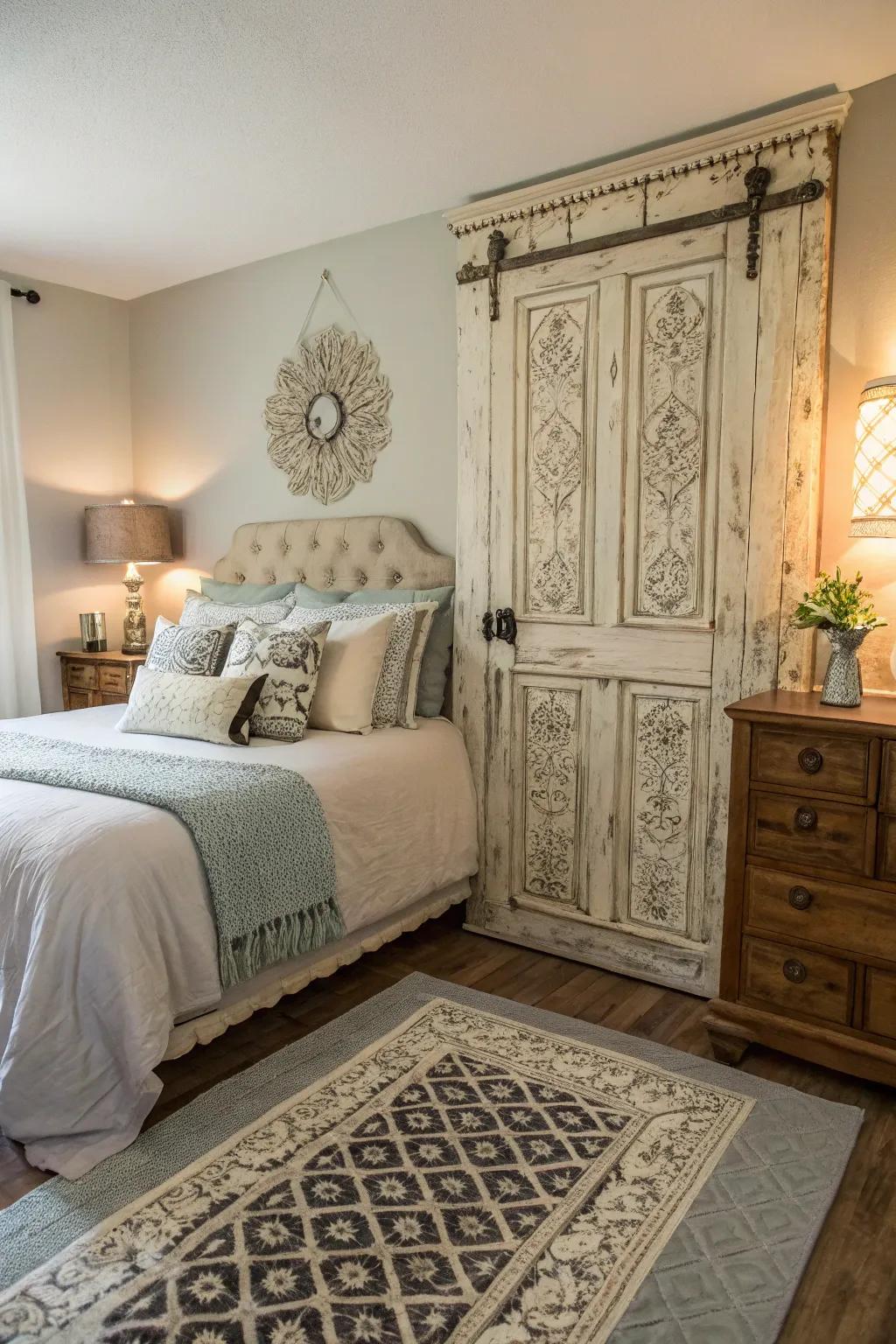 Reclaimed antiques deliver both aesthetic value and practical applications.