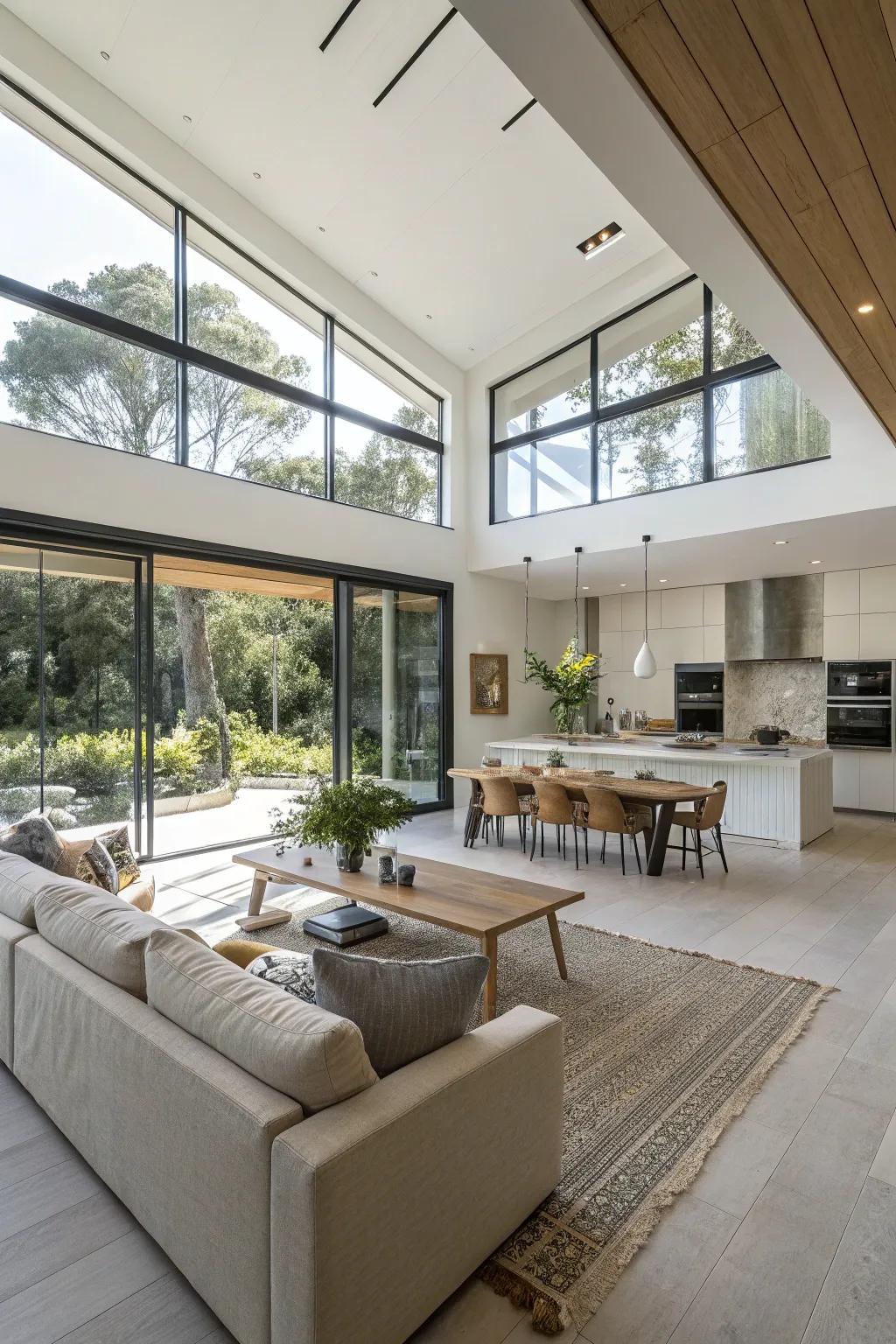 A spacious and open living area that facilitates easy movement and comfort.