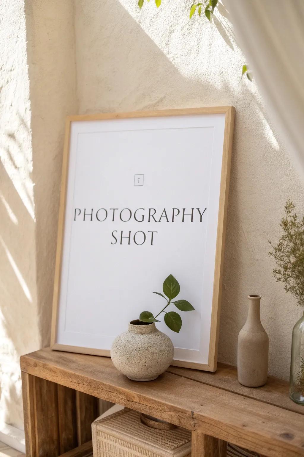 Embrace simplicity with a minimalist event poster design.