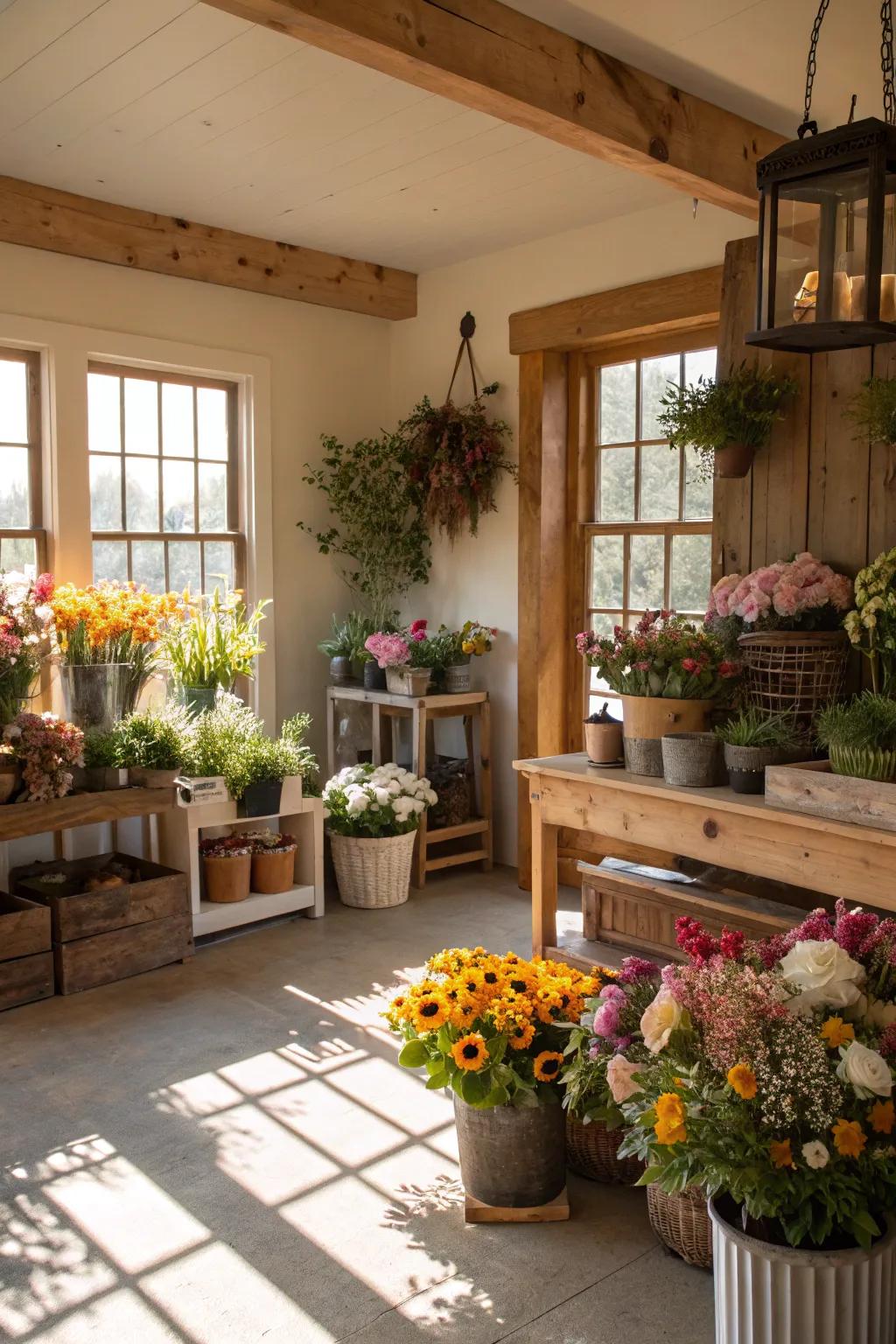 Plant adds to the strength of rustic environments.