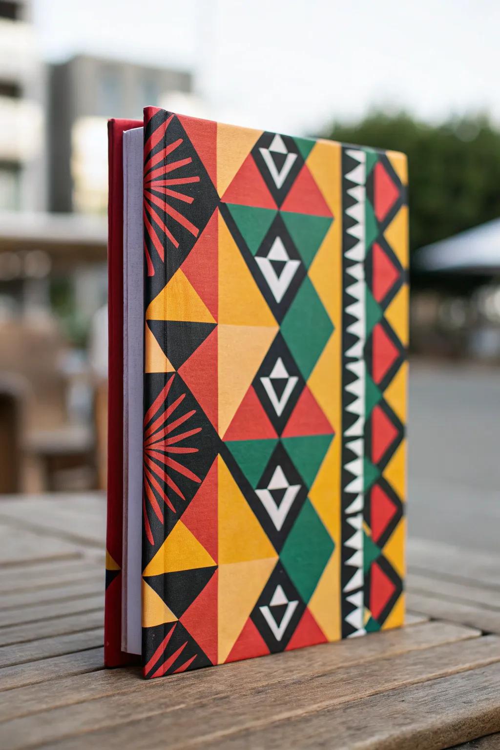 Geometric patterns offer a modern touch.