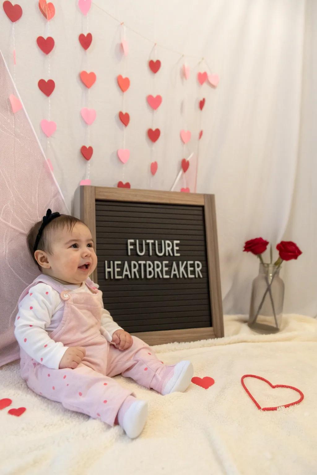 A fun prediction of your infant's captivating future.