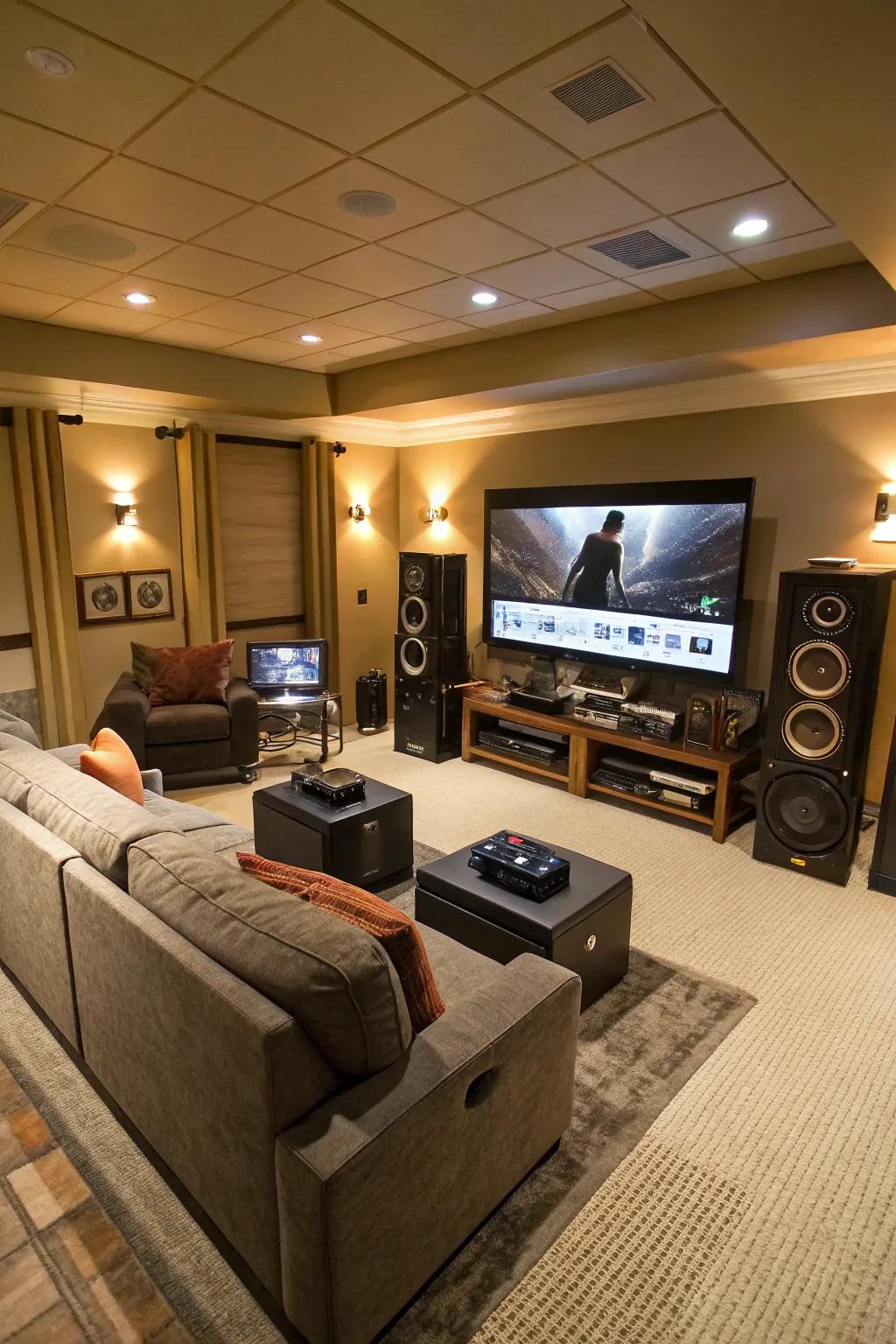 An immersive soundscape enhances the depth of your gaming interactions.