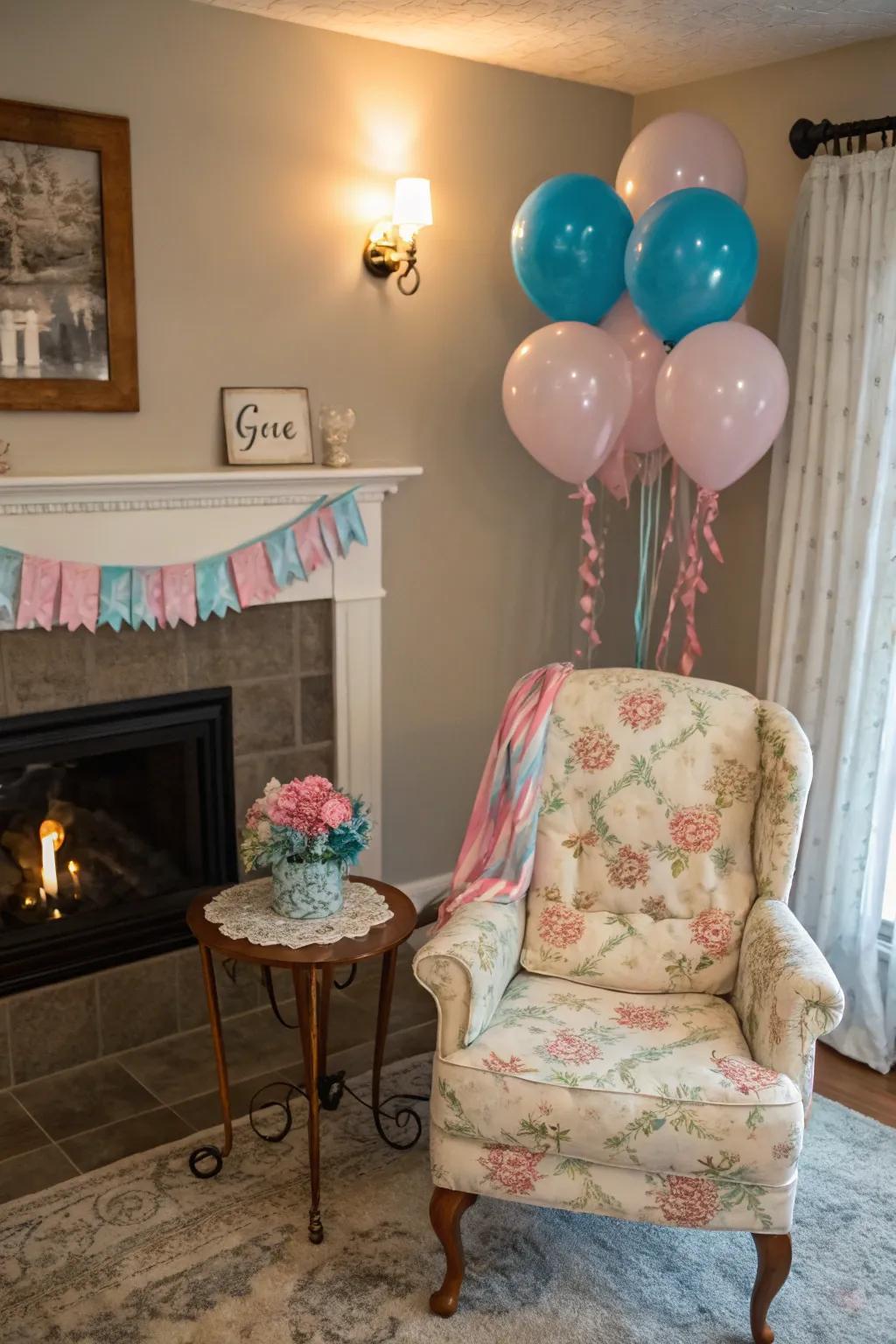 Incorporate vintage furniture to add a touch of charm to your event.