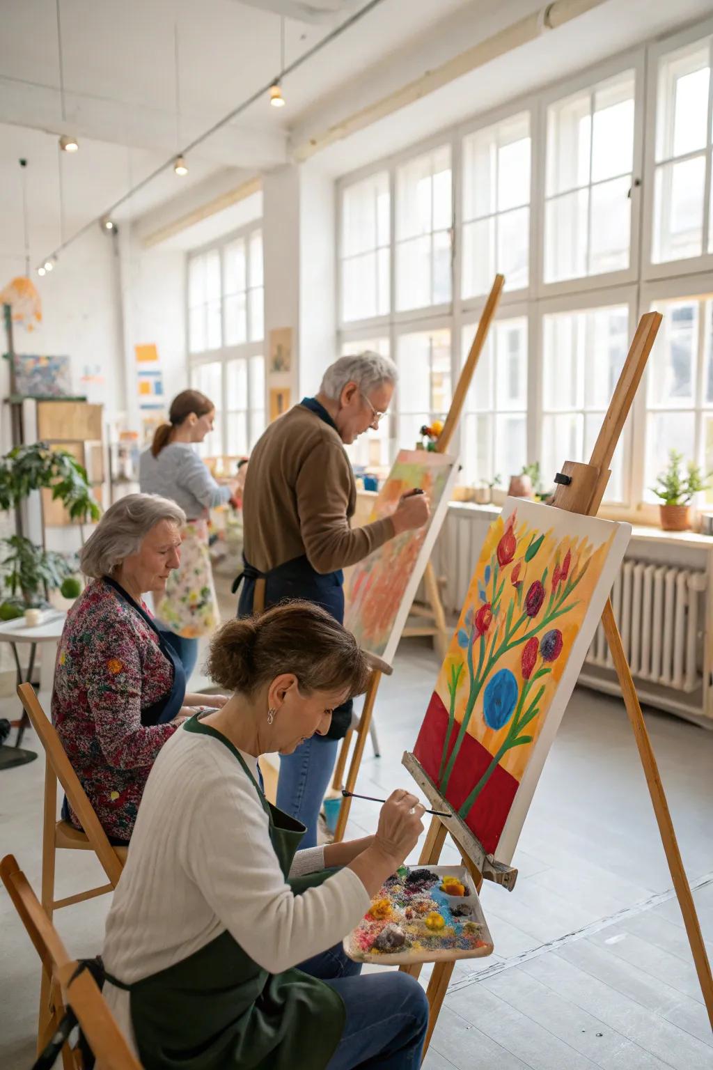 Art seminars deliver a creative and social experience for enthusiasts.