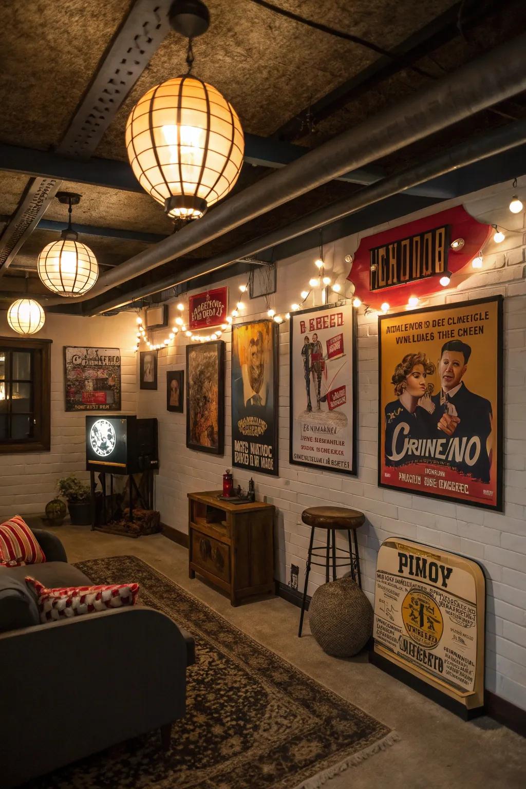 Include personality using themed decors that displays your style and interests.
