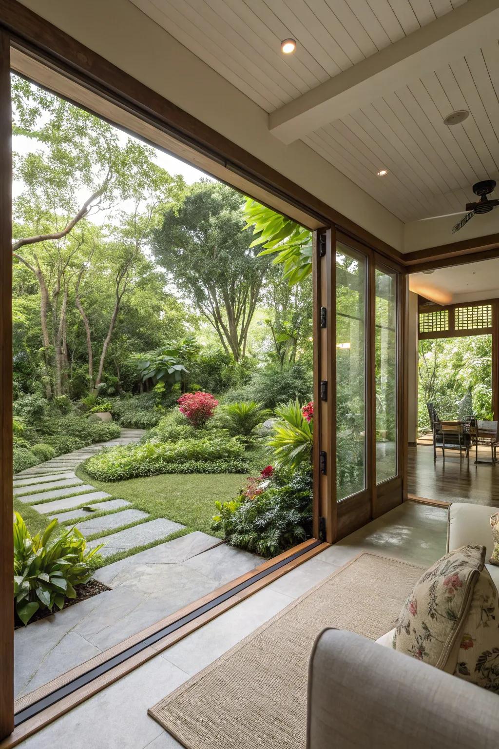 A harmonious blend of indoor and outdoor spaces