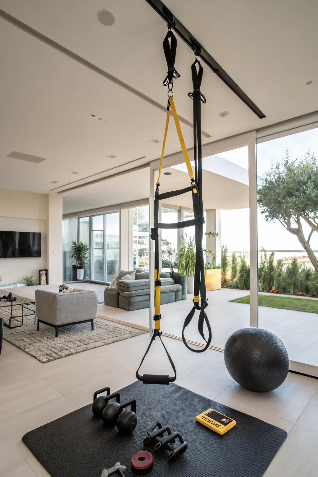 Suspension trainer: Bodyweight workouts, but better.
