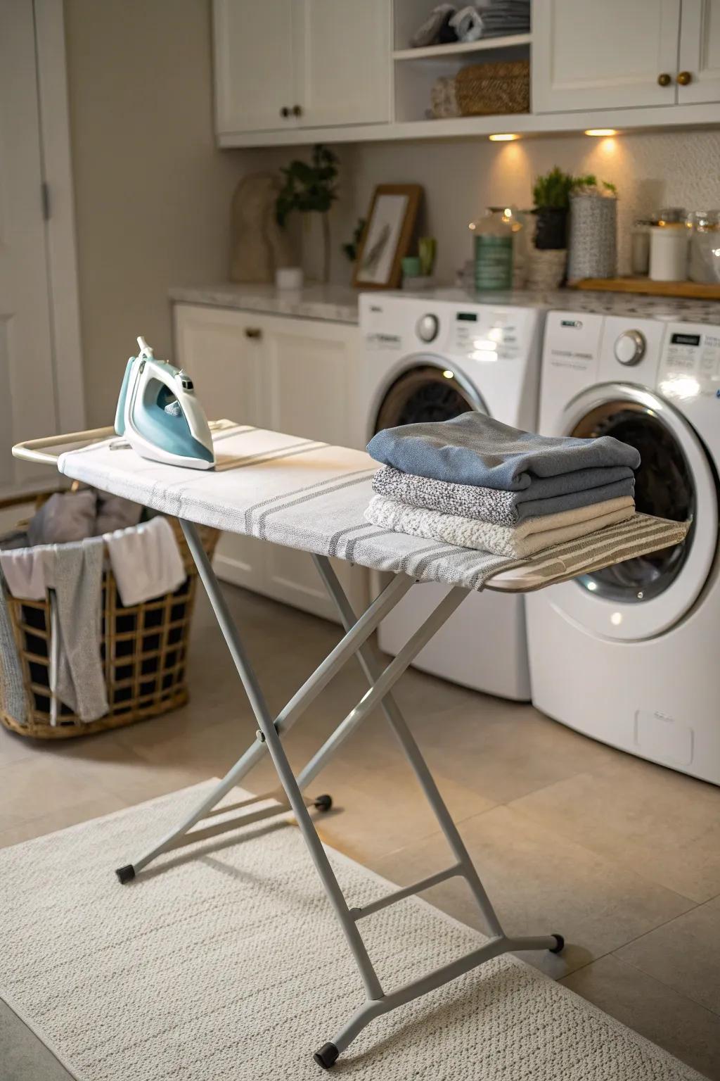 Combine useful features with furniture that saves space.