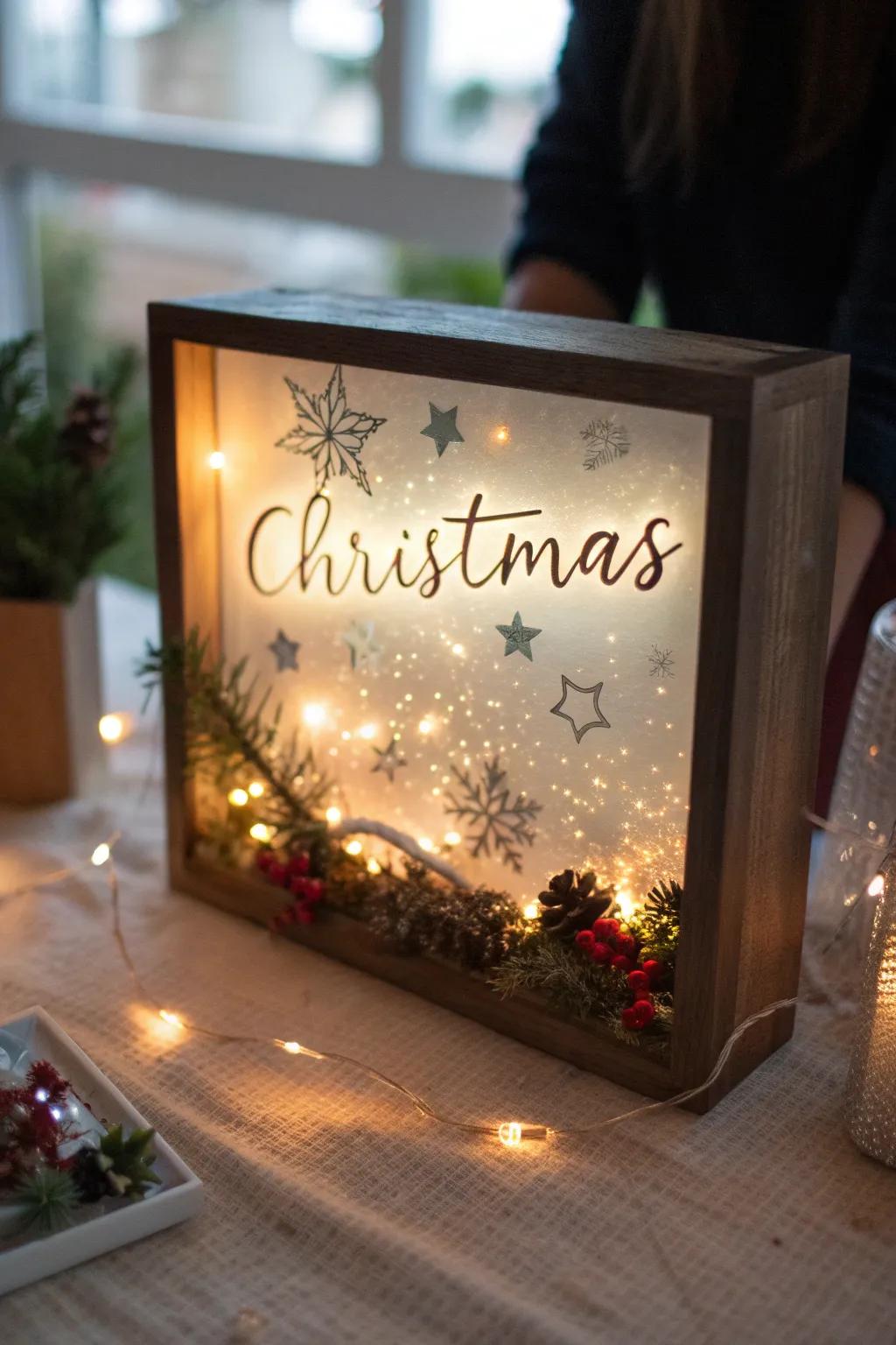 A glowing quote that captures the holiday essence
