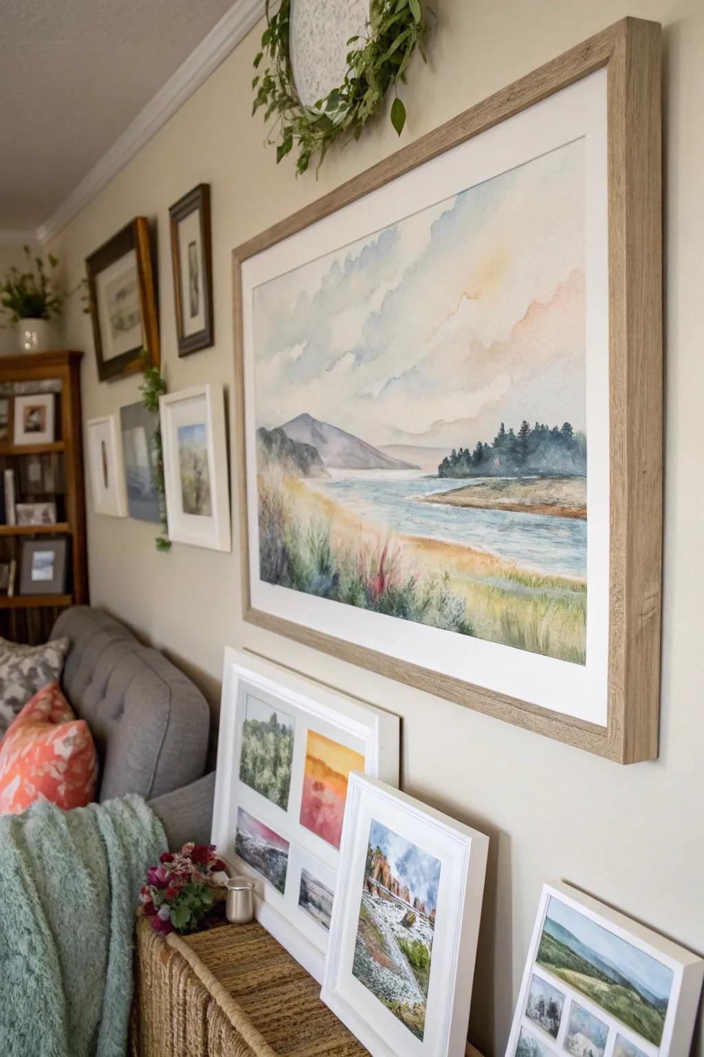 A bespoke artwork that encapsulates the essence of a loved one.