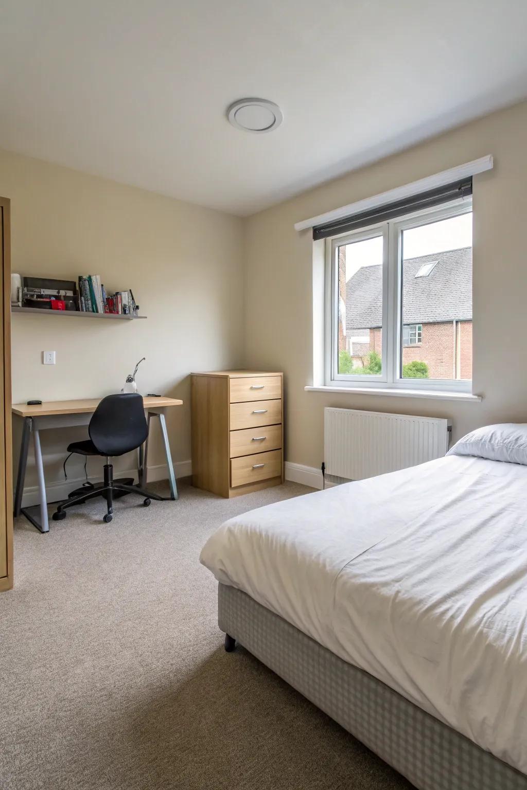 A functional layout combines utility with fashion.