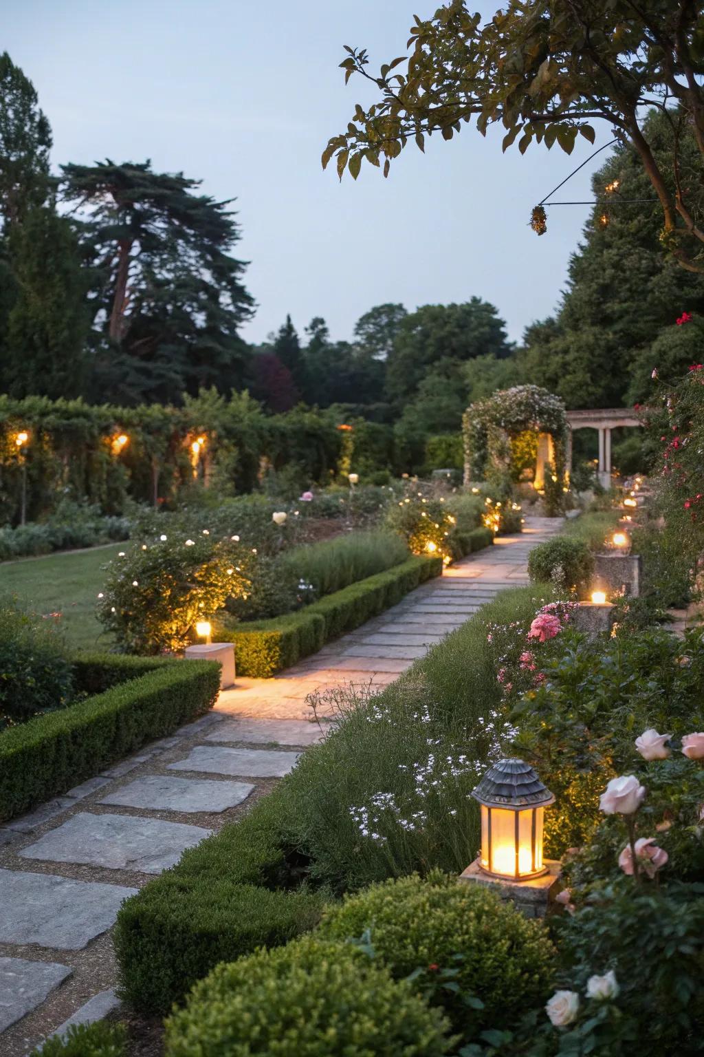 Thoughtful lighting enriches the allure of outdoor environments.