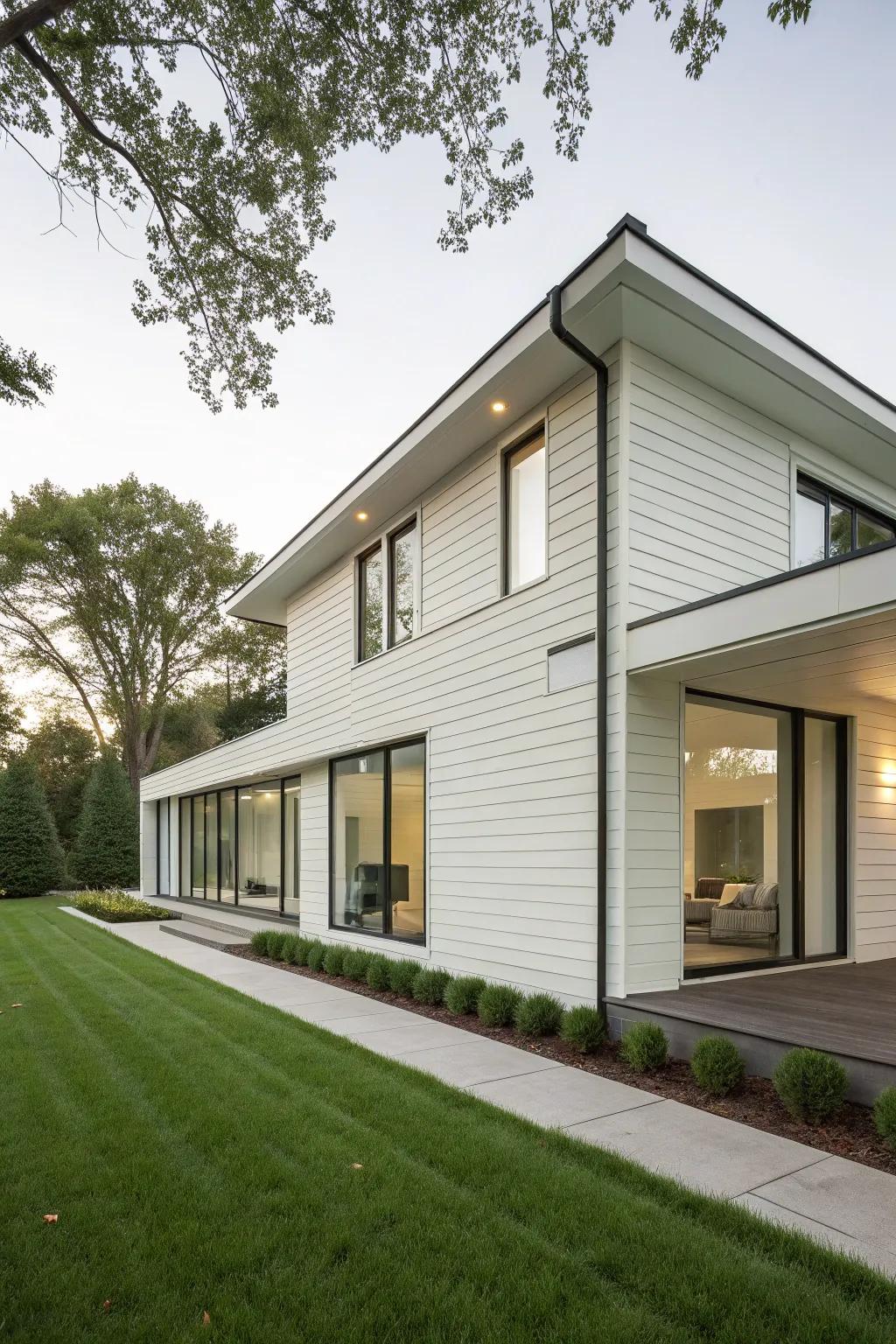 Less-is-more designs can realize a striking modern aesthetic.