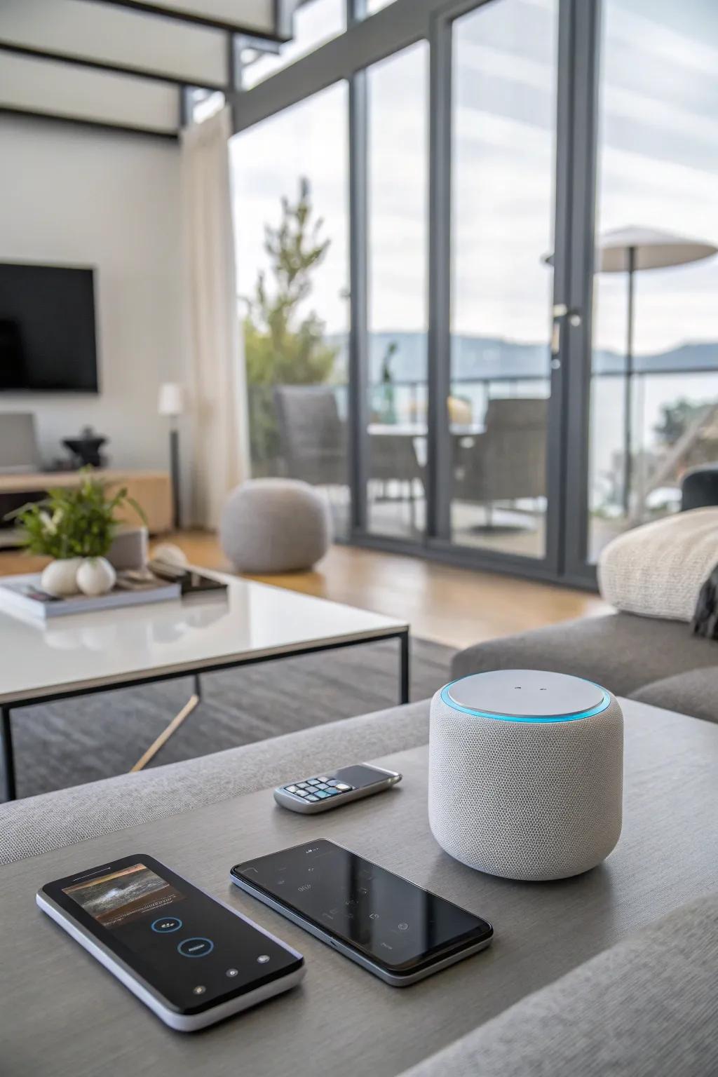 Your residence, accessible through a button press.