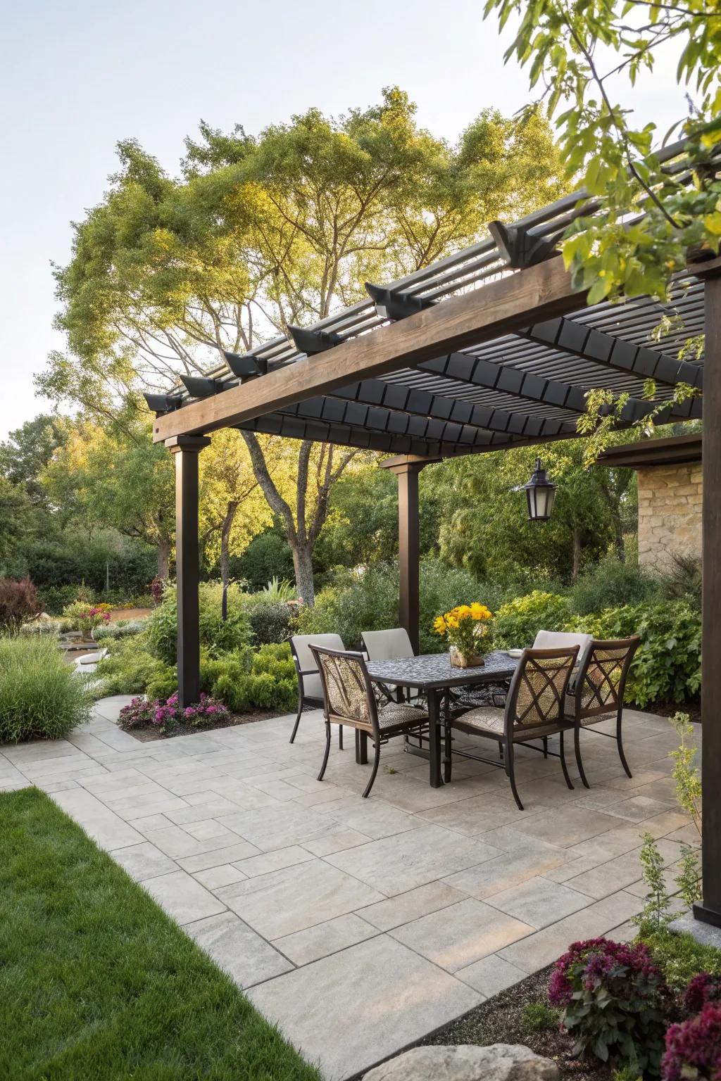 Terrace Covers offer shade and structure to outdoor spaces.