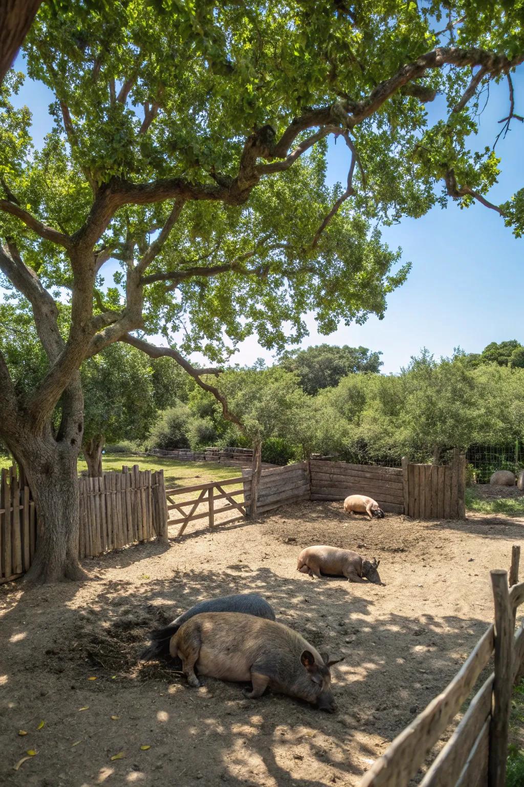 An enclosure that harmoniously unifies with the environment.