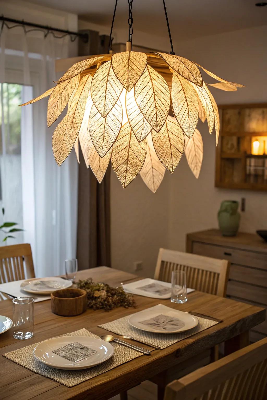 Nature-inspired patterns add an organic element to your space.