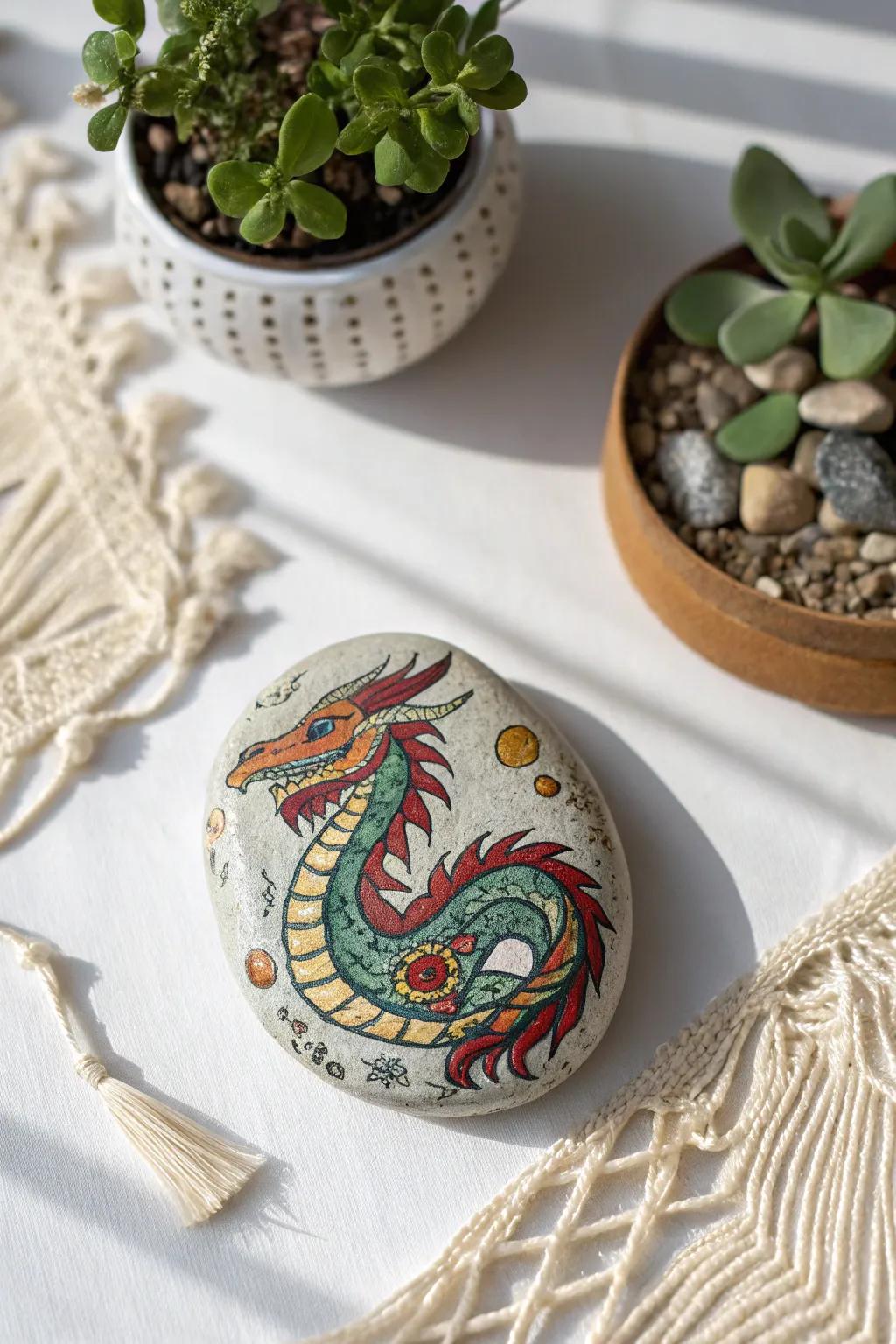 Unleash your creativity with enchanting painted rocks &ndash; where fantasy meets artistry.