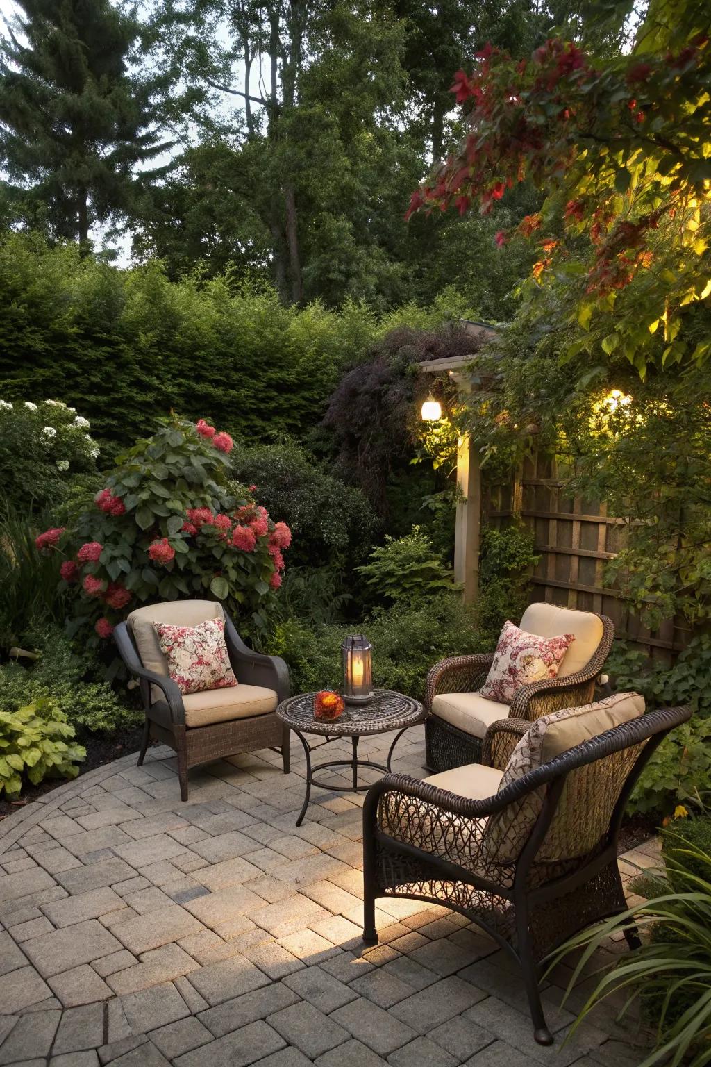 Cozy lounging corners encourage relaxation and conversation.