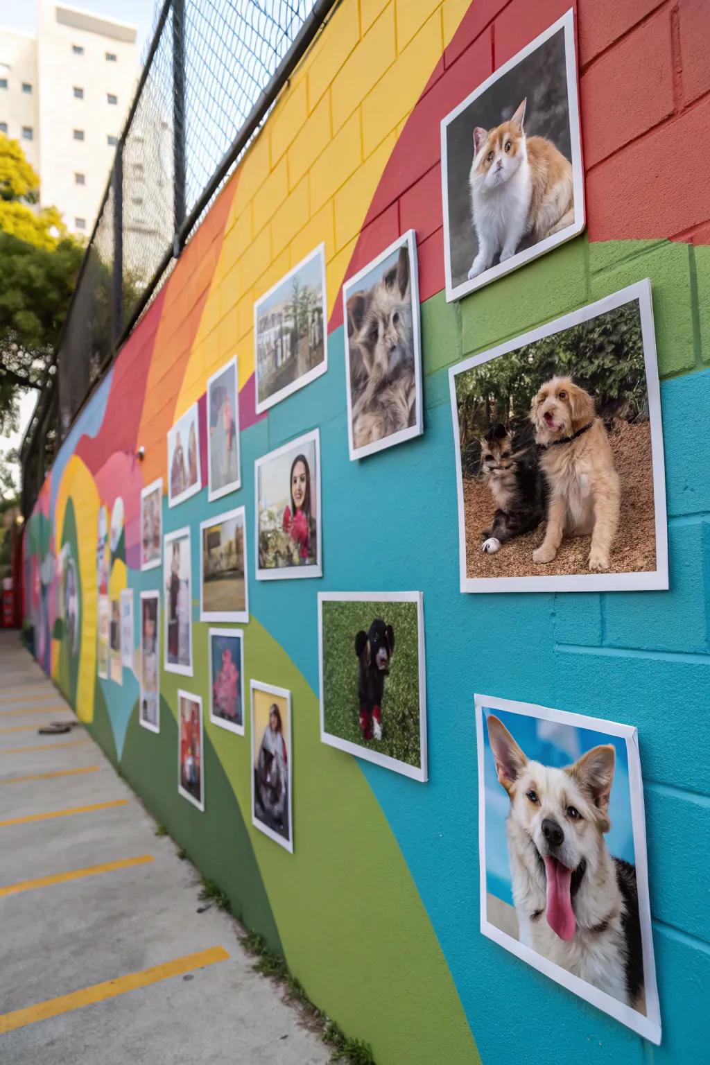 Celebrate your pets with a dedicated photo gallery.