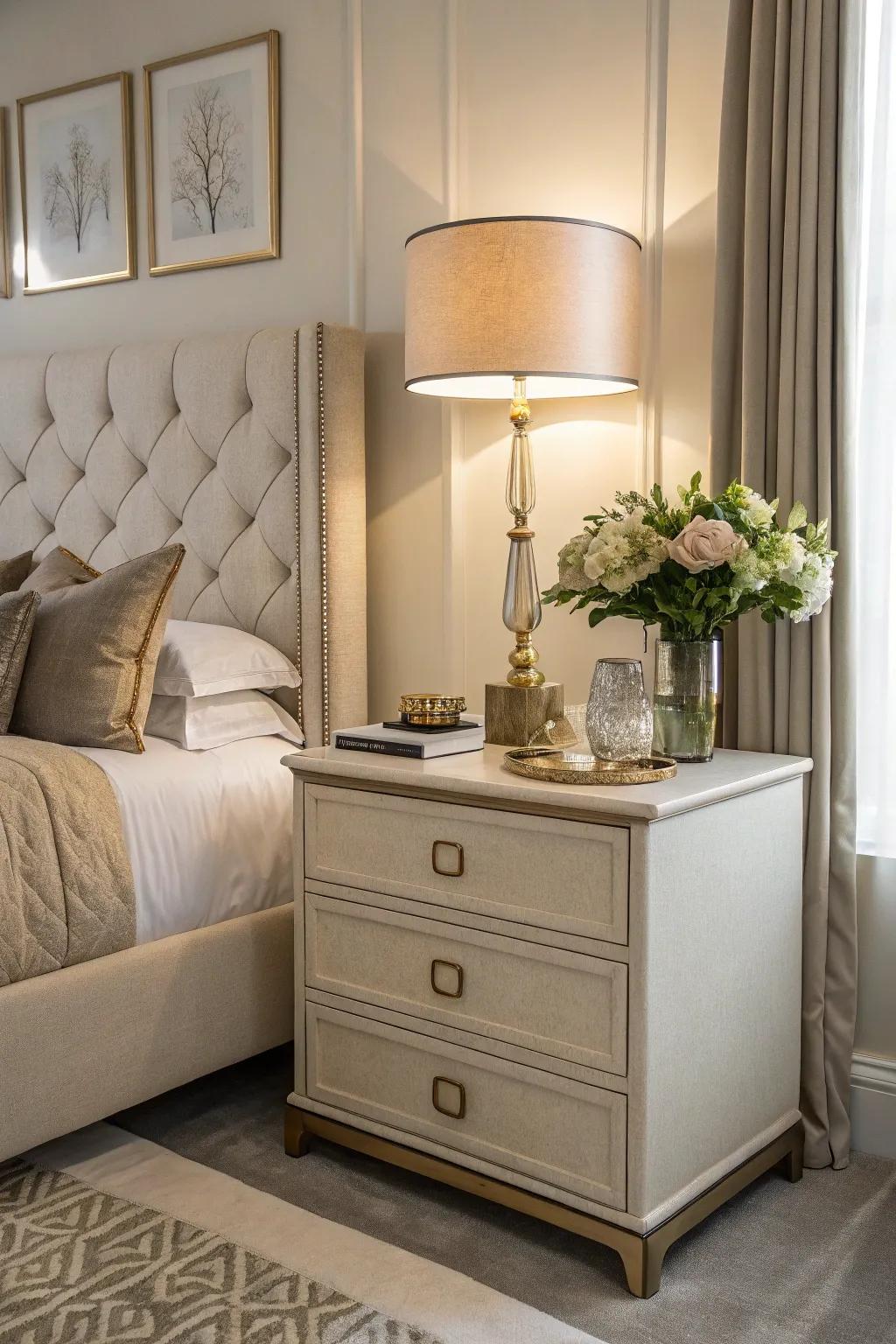 Combine style and utility with practical furniture.