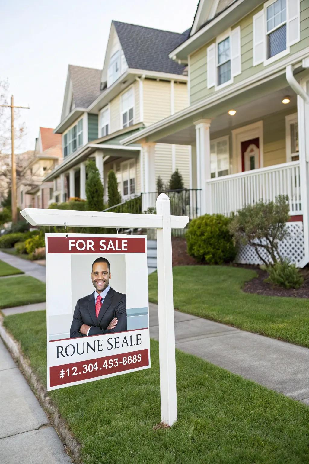 Build trust with personalized agent portraits.