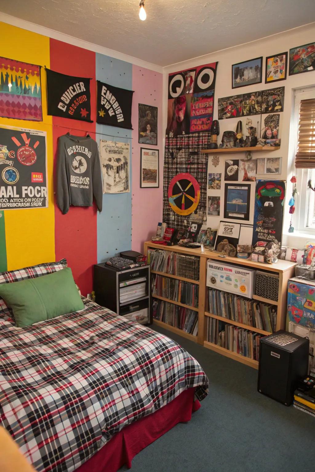 Capture the essence of punk through a curated assortment of ornaments and objects.