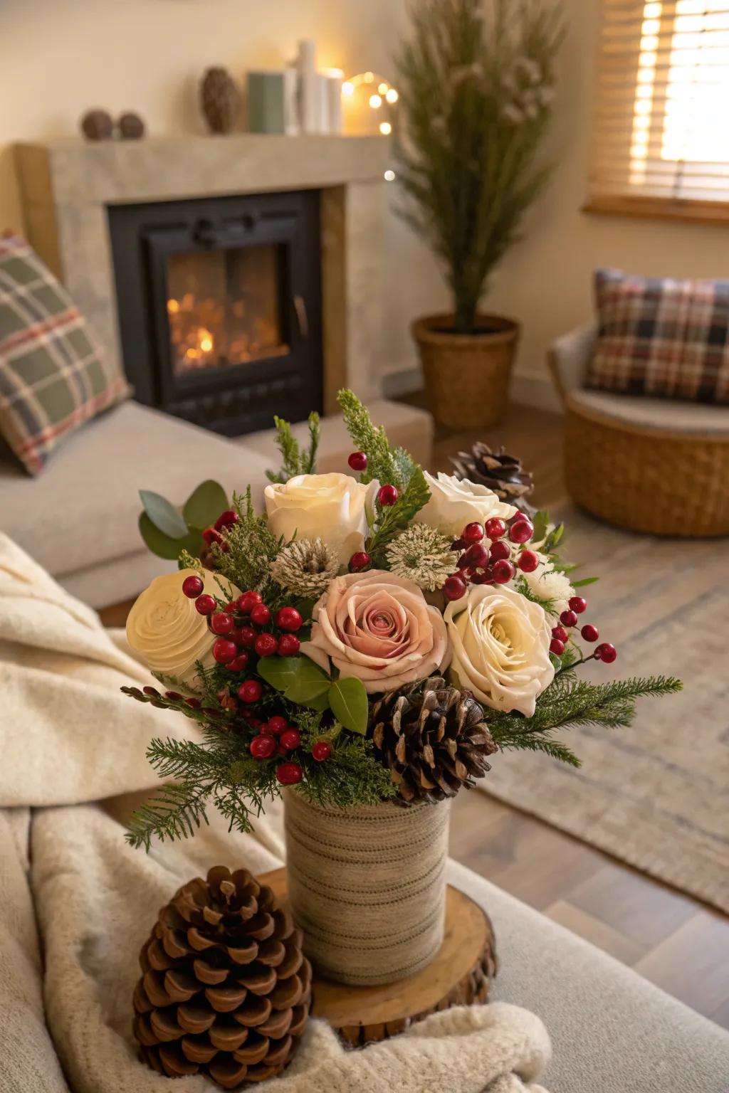 Seasonal enchantment featuring roses and innate constituents.
