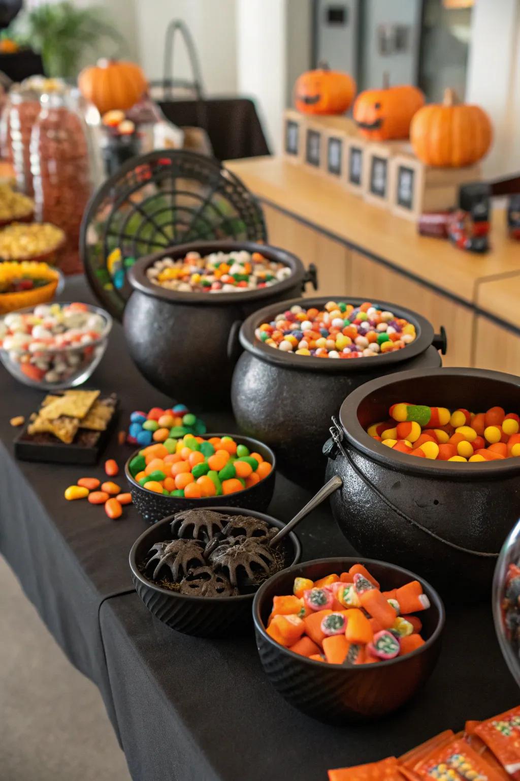 Themed vessels contribute playfulness and charm.