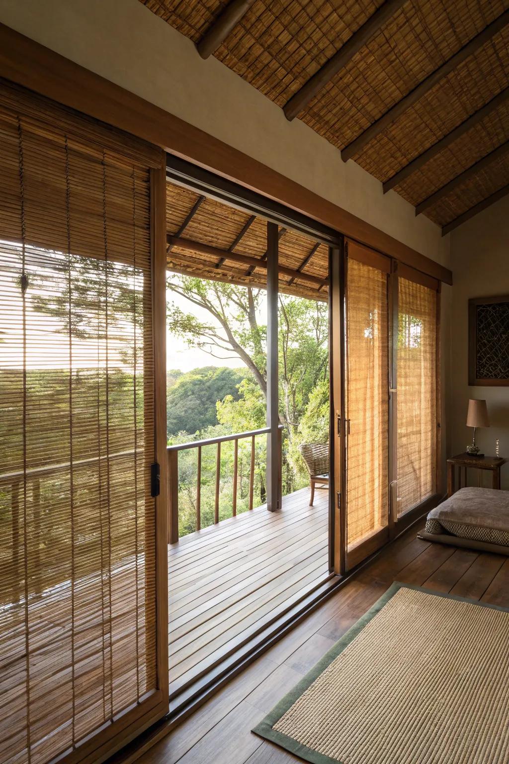 Wood accents bring a natural warmth to any area.