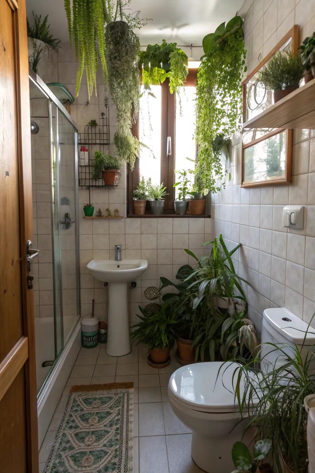 Greenery incorporates life and vibrancy.