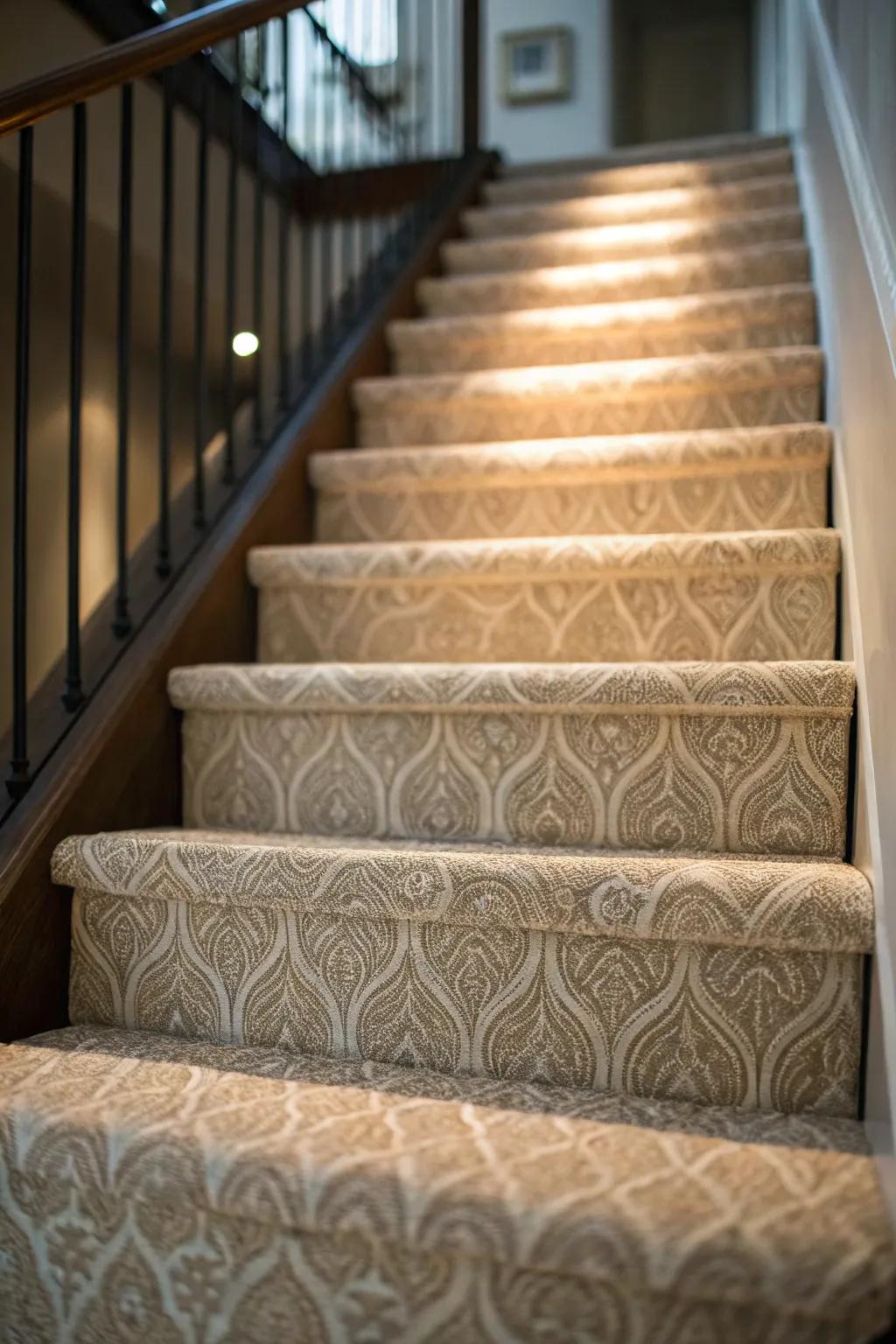 Tactile step fabrics deliver both enhanced grip and aesthetic delight.