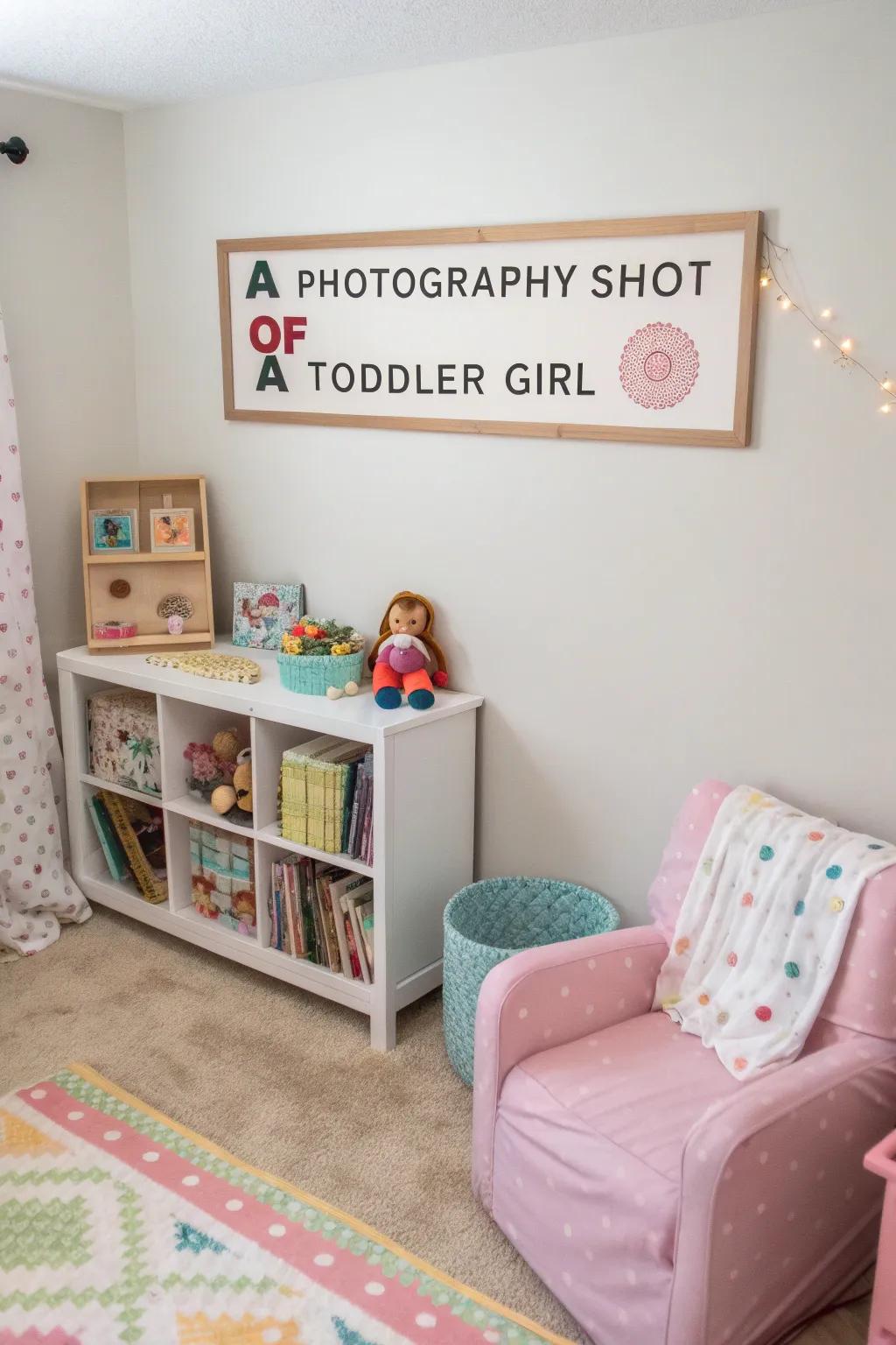 A customized nameplate gives a personal touch.