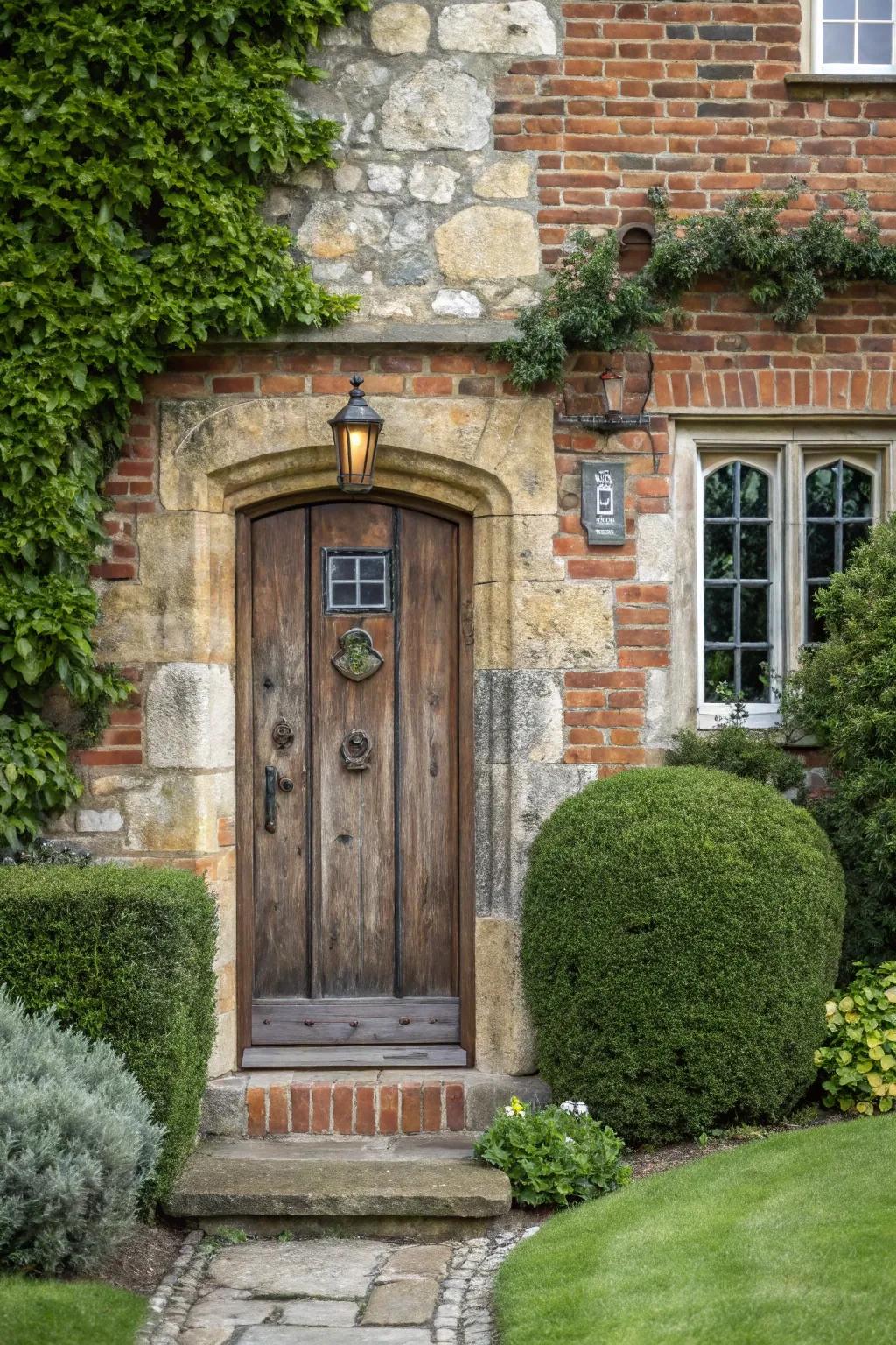 Heritage materials like wood and stone offer enduring appeal.