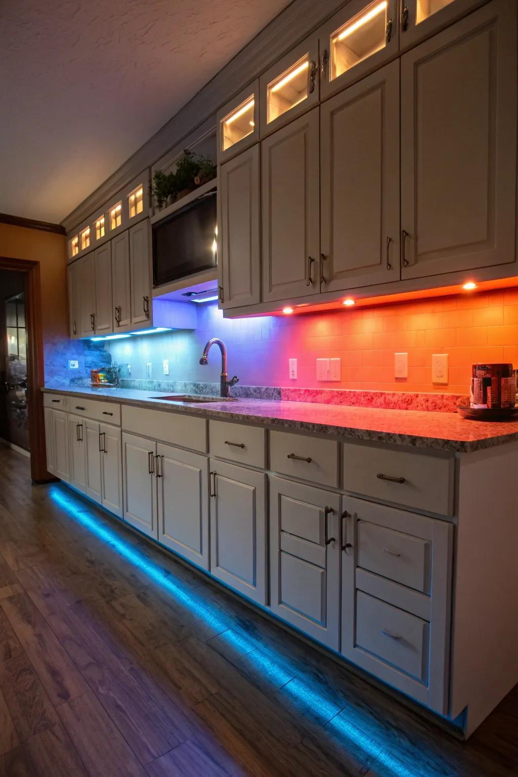 Color-changing LEDs deliver versatile illumination possibilities for any state of mind.