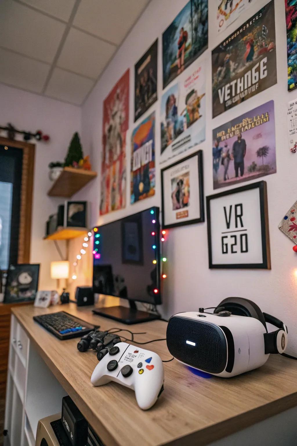 Show off your personality in your VR room with unique decorations.