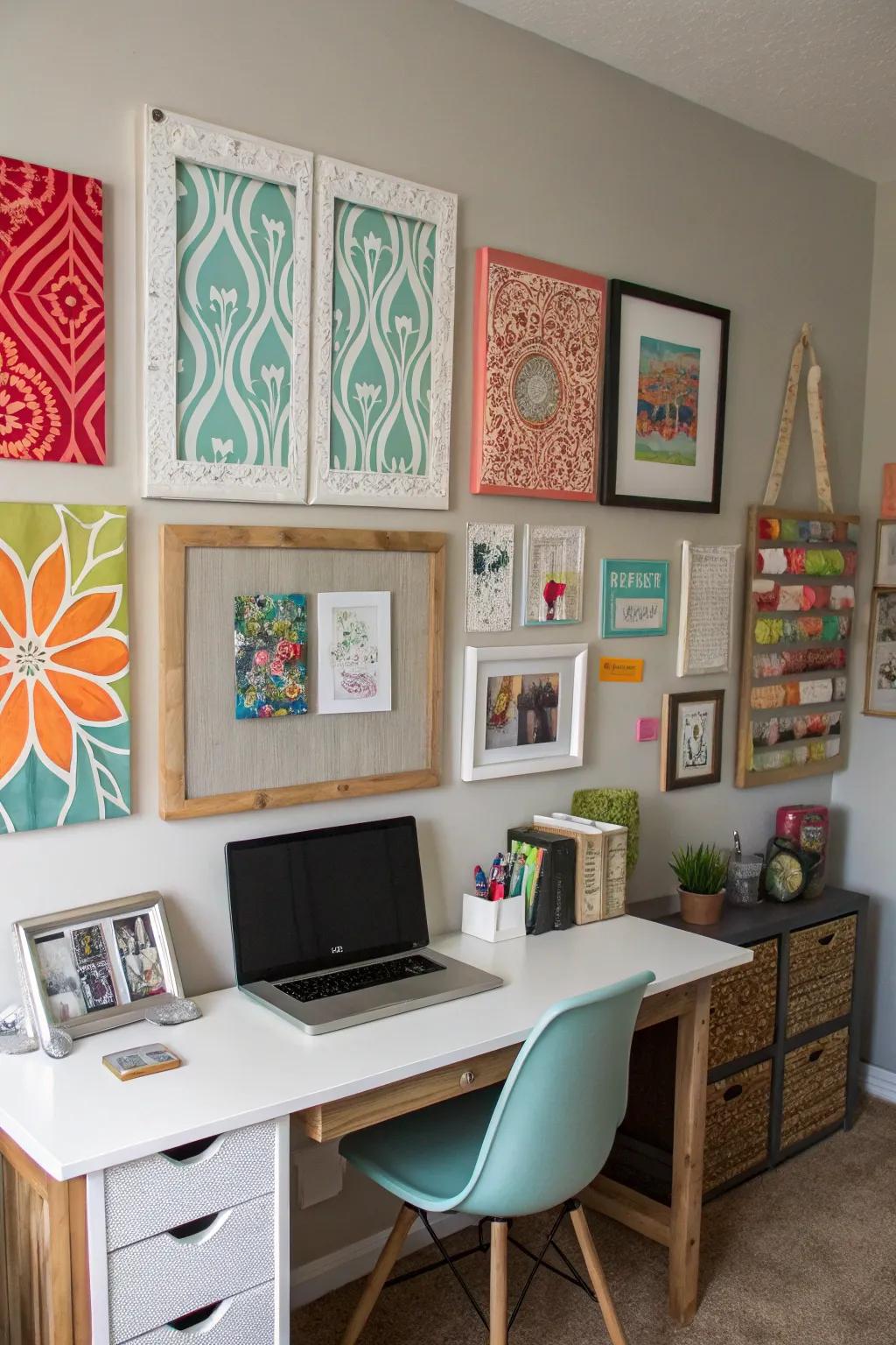 DIY projects contribute a personal touch to your space.