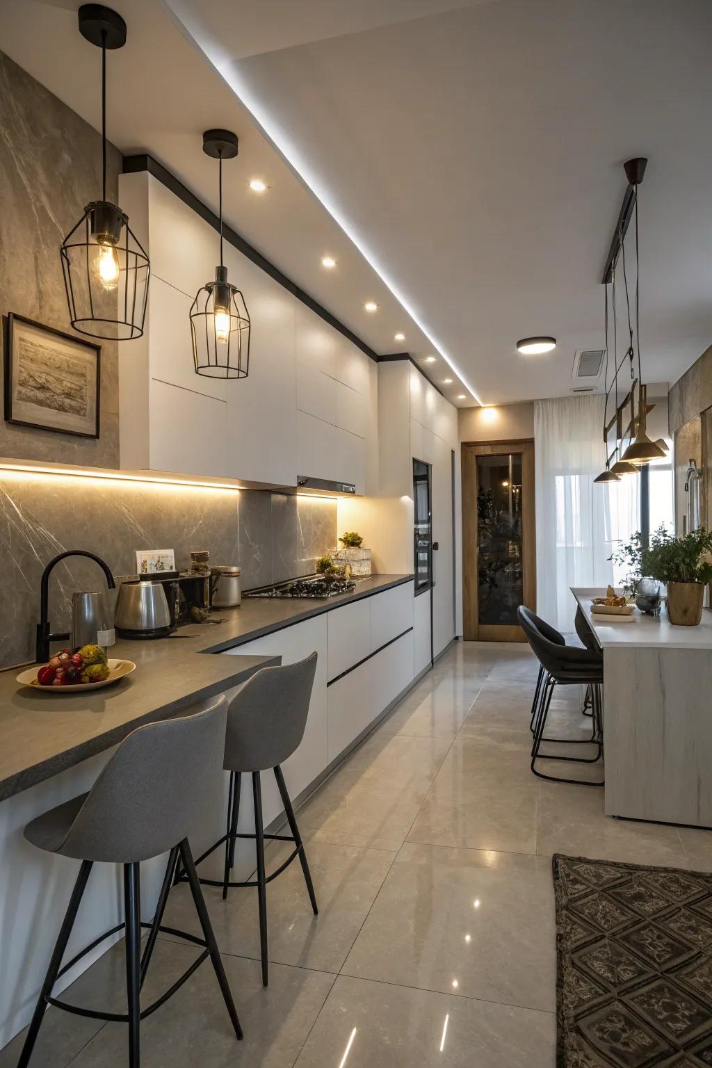 Add functional style with multi-purpose wall lights.